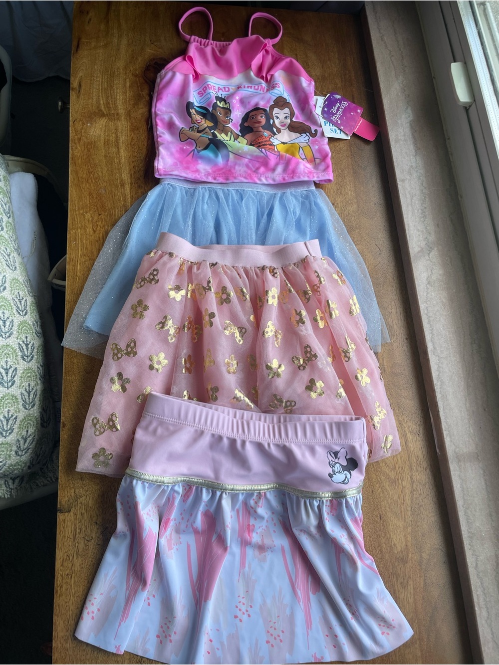 Girls 6-8 Disney Princess Bundle